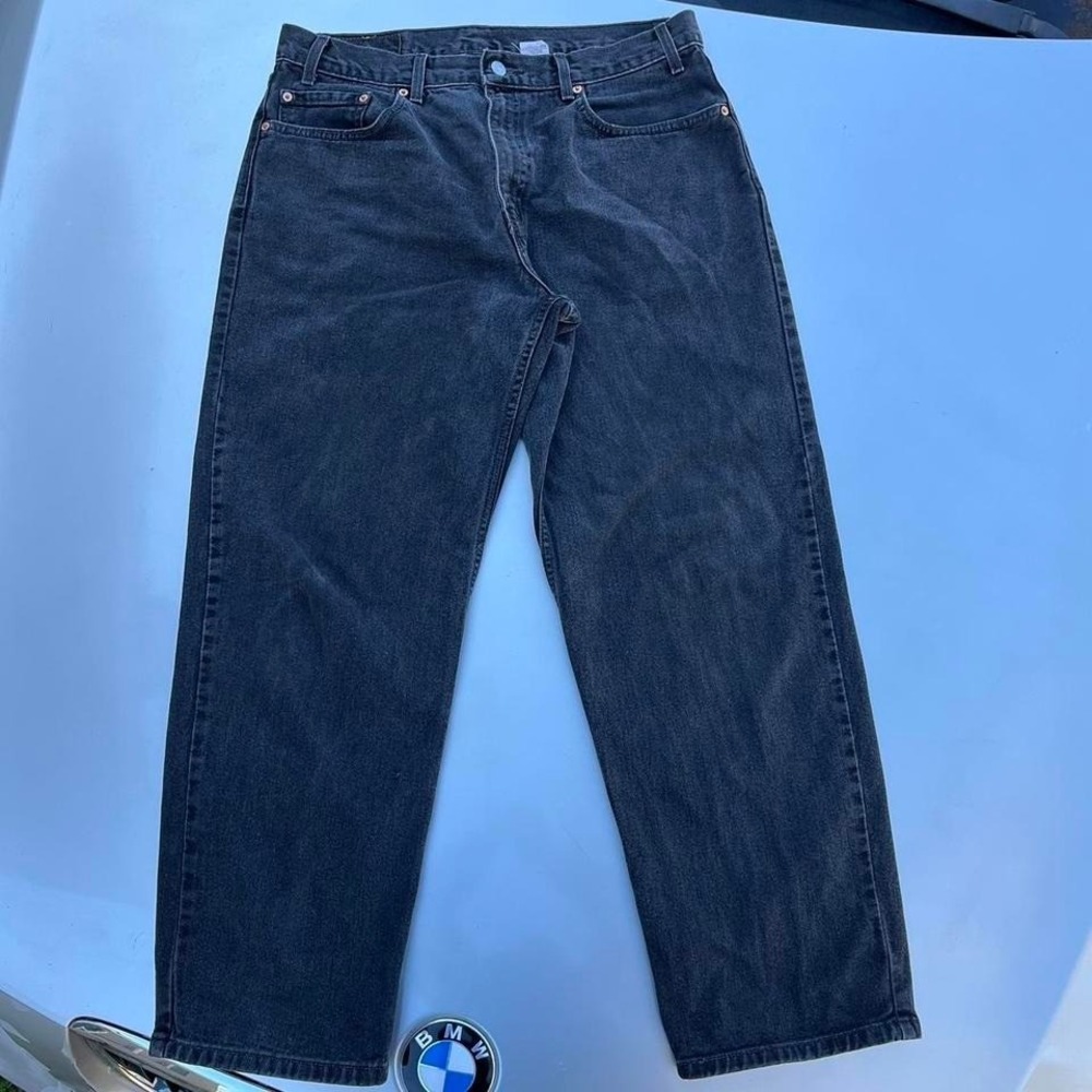1990s Black Levi's 550